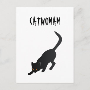 Catfrau Postkarte