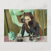 Catfrau Postkarte (Vorderseite)