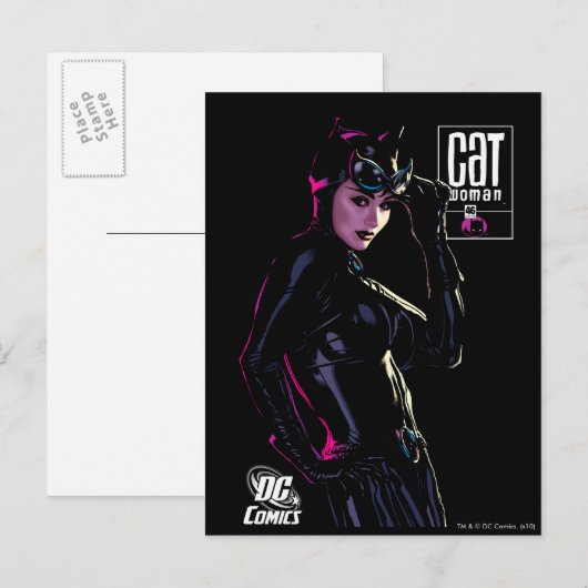 Catfrau Postkarte (Vorne/Hinten)