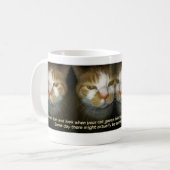 CatGazes Kaffeetasse (Vorderseite Links)