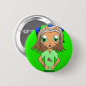 CatGirl Button (Vorne & Hinten)