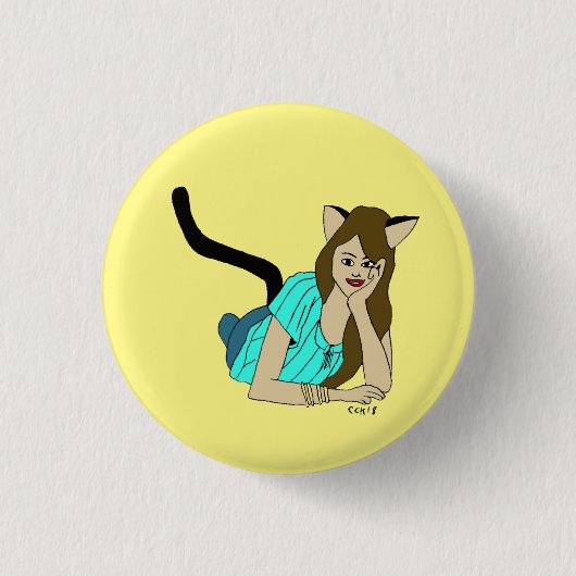 catgirl button (Vorderseite)