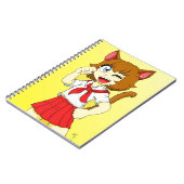 Catgirl Diana Notizblock (Linke Seite)