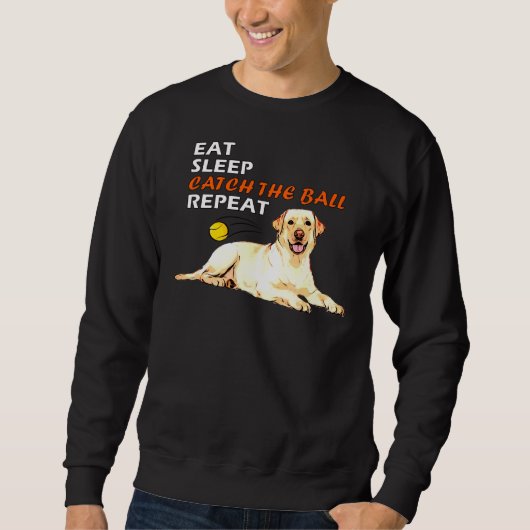 Cath der Labrador Sweatshirt (Vorderseite)