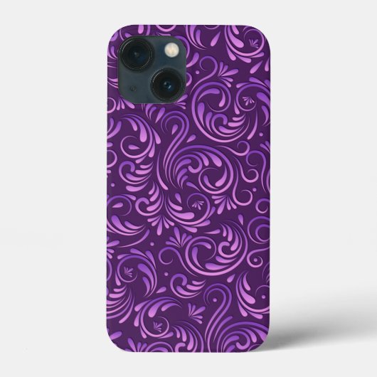 Cath Kidston Design Veilchen Blumen Case-Mate iPhone Hülle (Rückseite)