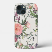 Cath Kidston London Design blaue Blumen Case-Mate iPhone Hülle (Rückseite)