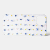 Cath Kidston London Design blaue Blumen Case-Mate iPhone Hülle (Rückseite (Horizontal))