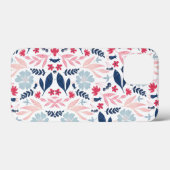 Cath Kidston London Design blaue Blumen Case-Mate iPhone Hülle (Rückseite (Horizontal))