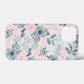 Cath Kidston London Design blaue Blumen Case-Mate iPhone Hülle (Rückseite (Horizontal))
