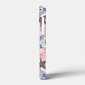 Cath Kidston London Design blaue Blumen Case-Mate iPhone Hülle (Rückseite / Links)