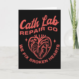 Cath Lab Reparatur Co Lustiger Valentinstag Cath L Karte