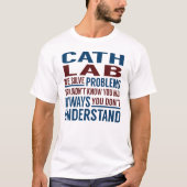 Cath-Labrador löst Probleme T-Shirt (Vorderseite)