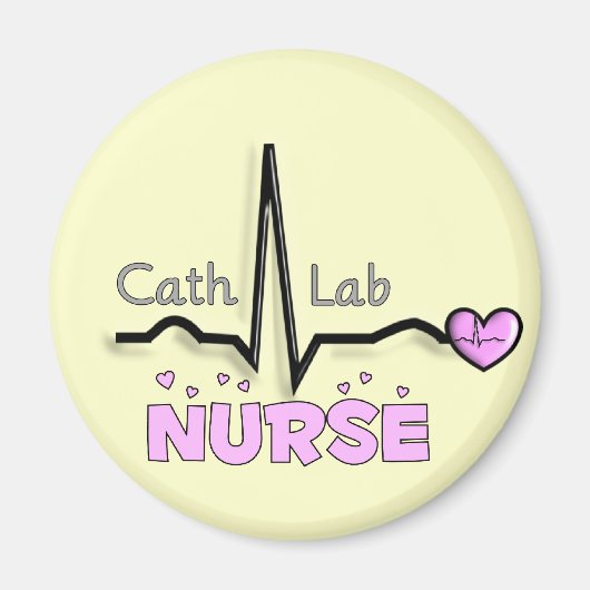 Cath Labrador Nurse Geschenke Magnet (Vorne)