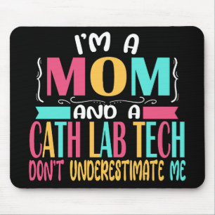 Cath Labrador Tech Cardiac Mama Geschenk Mousepad