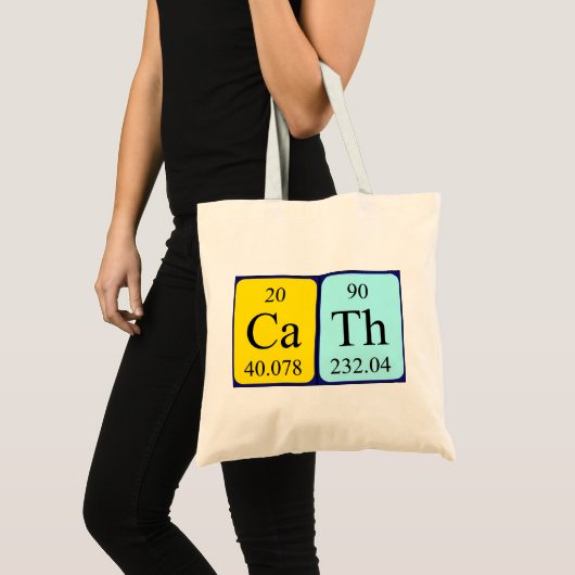 Cath Periodic Table name tobag Tragetasche (Vorderseite (Produkt))