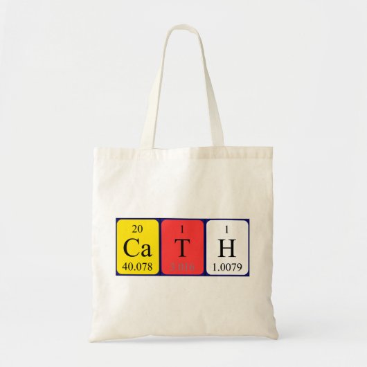 Cath Periodic Table name tobag Tragetasche (Vorne)