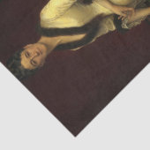 Catharine Lorillard Wolfe by Alexandre Cabanel  Seidenpapier (Ausschnitt)