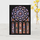 Cathdrale Notre-Dame De Chartres Karte (Gelbe Blume)
