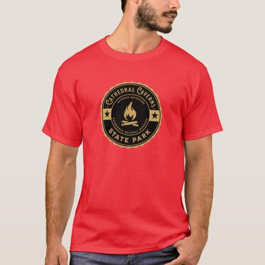 Cathedral Caverns State Park Camping Alabama T-Shirt (Vorderseite)