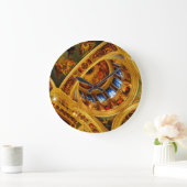 Cathedral Ceiling Große Wanduhr (Zuhause)