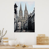 Cathedral Church of St Peter Cologne Germany 1910 Poster (Küche)