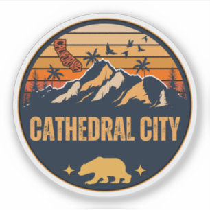 Cathedral City, Kalifornien Aufkleber