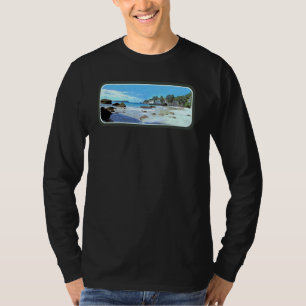Cathedral Cove Coromandel Neuseeland Kiwi Beach K T-Shirt