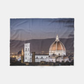 Cathedral - Florance Italy Fleecedecke (Vorderseite (Horizontal))