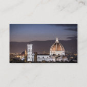 Cathedral - Florance Italy Visitenkarte (Rückseite)