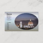 Cathedral - Florance Italy Visitenkarte (Vorderseite)
