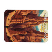 Cathedral Gorge State Park Nevada Reise Magnet (Horizontal)