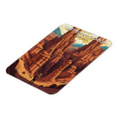 Cathedral Gorge State Park Nevada Reise Magnet (Linke Seite)