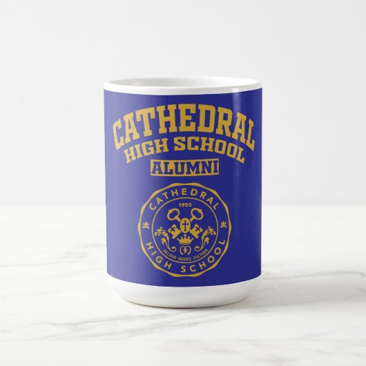 Cathedral High School NY Alumni-Tasse Kaffeetasse (Mittel)