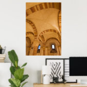 Cathedral Krypt Interior, Deutschland Poster (Heimbüro)