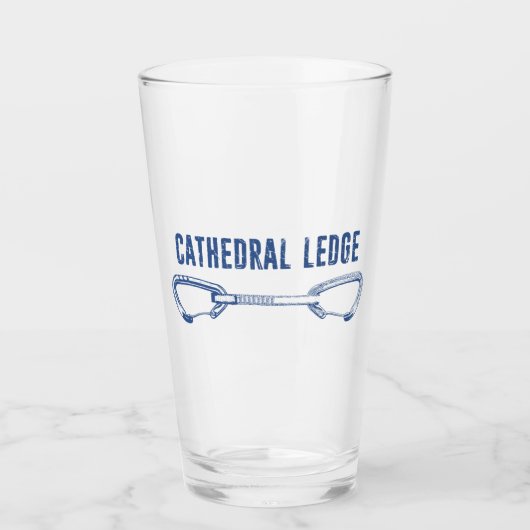 Cathedral Ledge Klettern Schnellziehen Glas (Vorderseite)