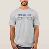 Cathedral Ledge Klettern Schnellziehen T-Shirt (Vorderseite)