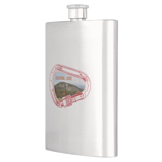 Cathedral Ledge Klettersteig Carabiner Flachmann (Links)