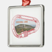 Cathedral Ledge Klettersteig Carabiner Ornament Aus Metall (Links)
