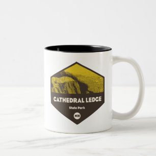 Cathedral Ledge Staat Park New Hampshire Zweifarbige Tasse