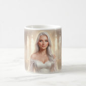 Cathedral Light and Ivory Grace Dream Bride Mug Kaffeetasse (Mittel)