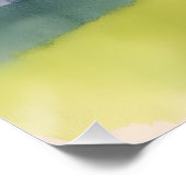 Cathedral Marie-Reine-Du-Monde watercolor Poster (Ecke)