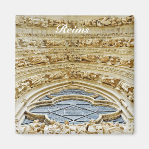 Cathedral Our Lady of Reims, Frankreich Magnet