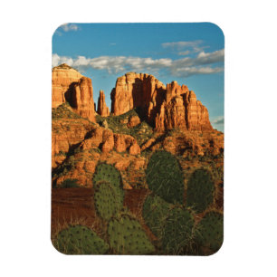 Cathedral Rock bei Sonnenuntergang vom Secret Cany Magnet
