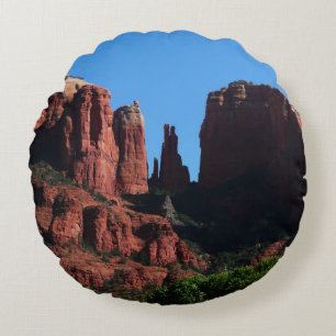 Cathedral Rock in Sedona Arizona Monument Rundes Kissen