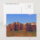 Cathedral Rock Postcard Postkarte (Vorne/Hinten)