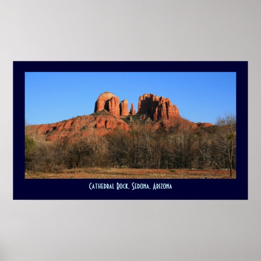 Cathedral Rock Poster (Vorne)