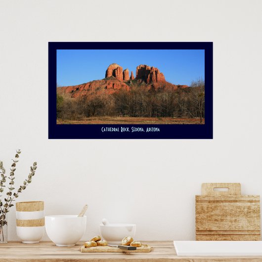 Cathedral Rock Poster (Küche)