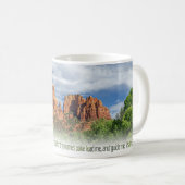 Cathedral Rock Psalm 31:3 KJV Kaffeetasse (VorderseiteRechts)