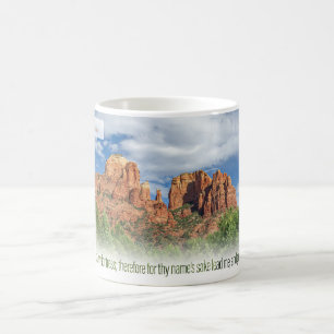 Cathedral Rock Psalm 31:3 KJV Kaffeetasse