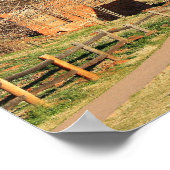 Cathedral Rock Scene Poster (Ecke)